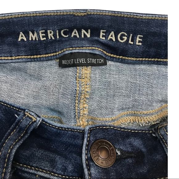 AE Next Level Stretch Distressed Jegging Sz 6 Short - Picture 6 of 8